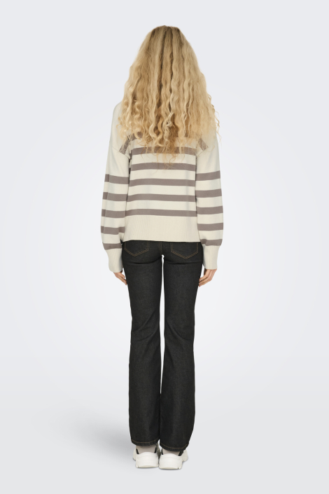 Only beige dames trui