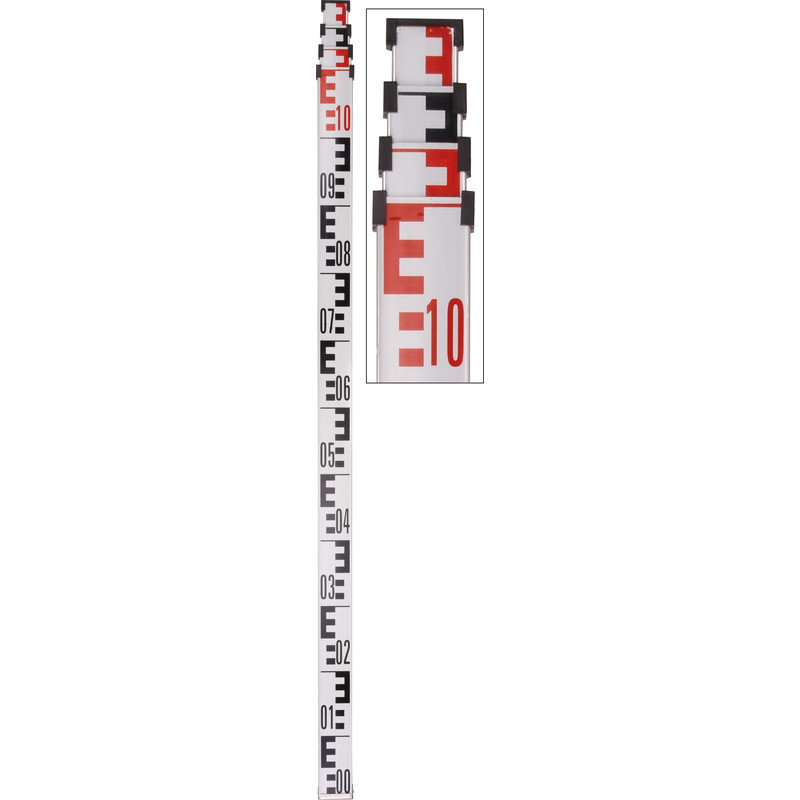 Laserliner telescopische nivilleerlat 4m