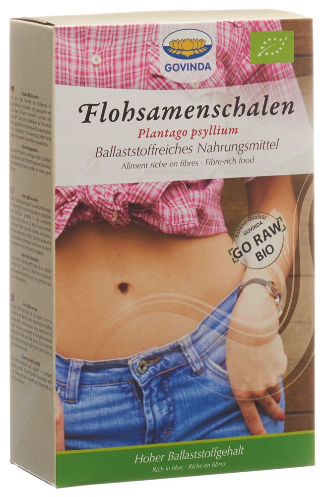 GOVINDA Flohsamenschalen<br>250 g, Bio