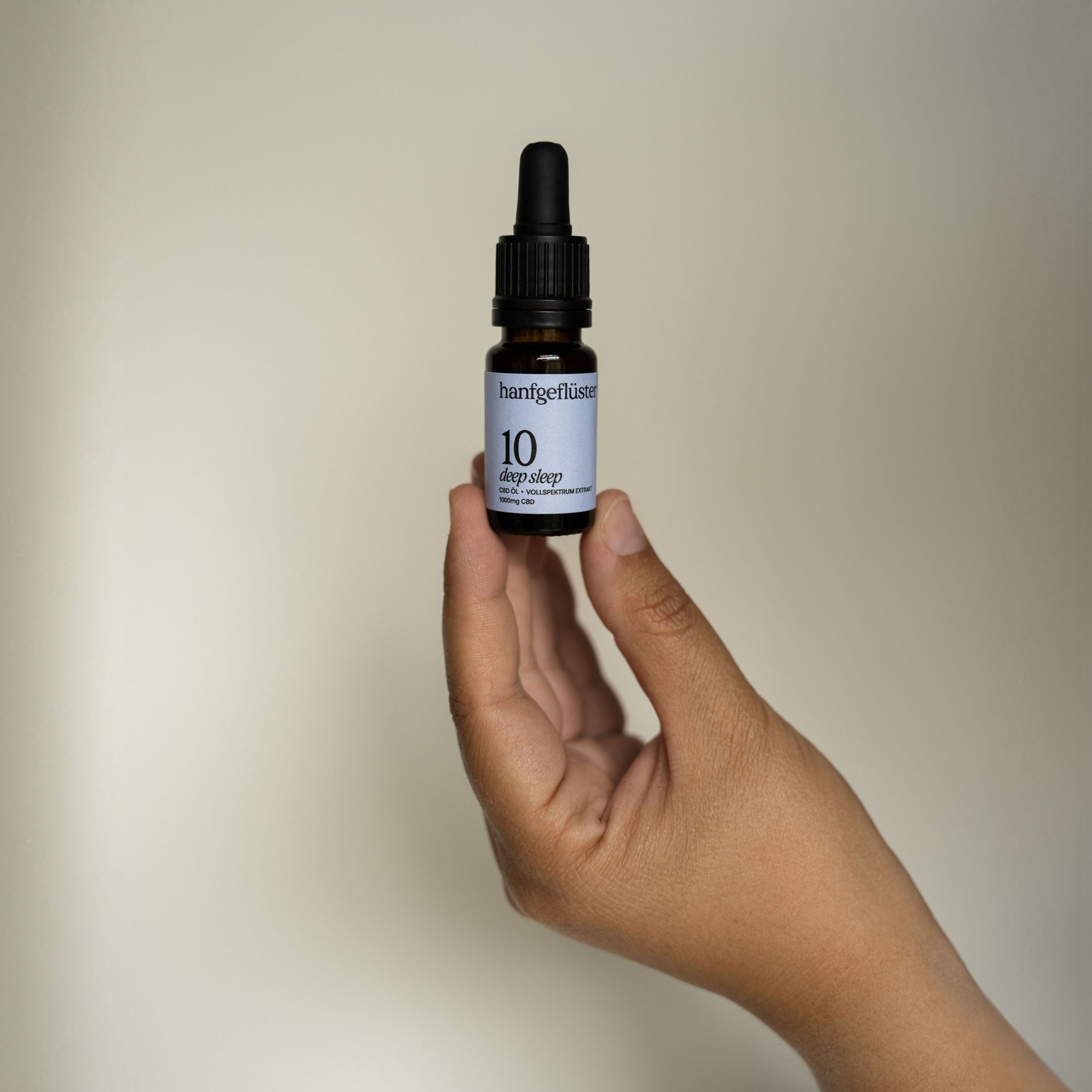 HANFGEFLÜSTER CBD Schlaföl 10%
