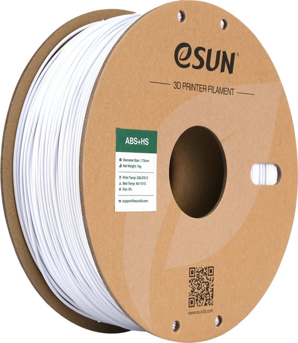 eSUN  ABS+HS Cold White, 1,75 mm / 1000 g    ABS-Material für den High Speed-Druck