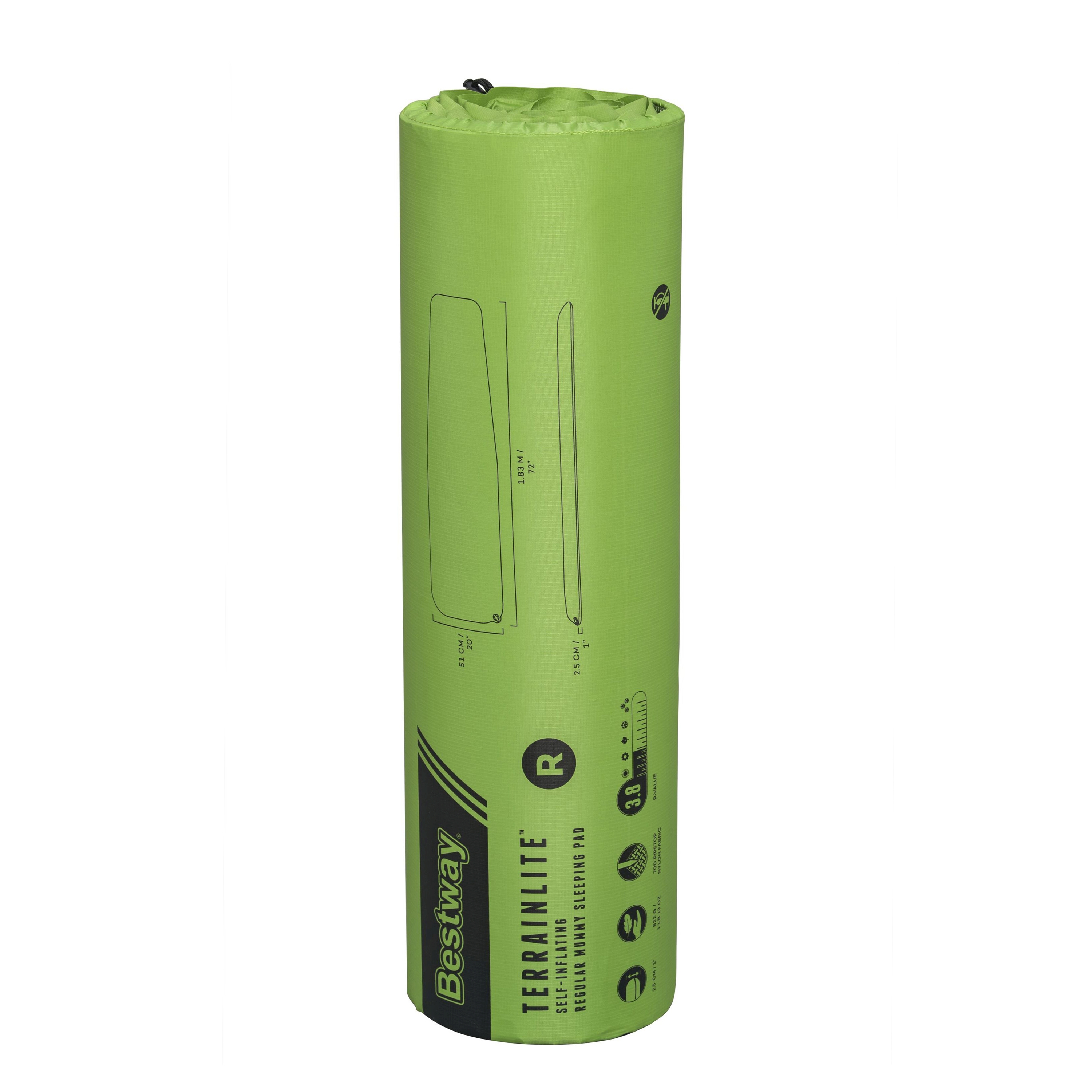 Isomatte TerrainLite selbstaufblasend 183 x 51 x 2 cm