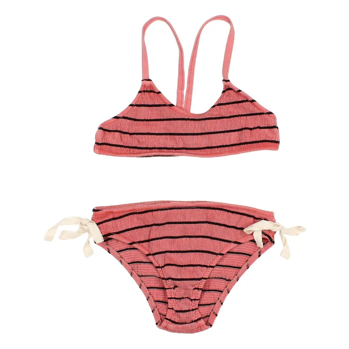 Búho Maillot 2 Pièces Seersucker | Terracotta
