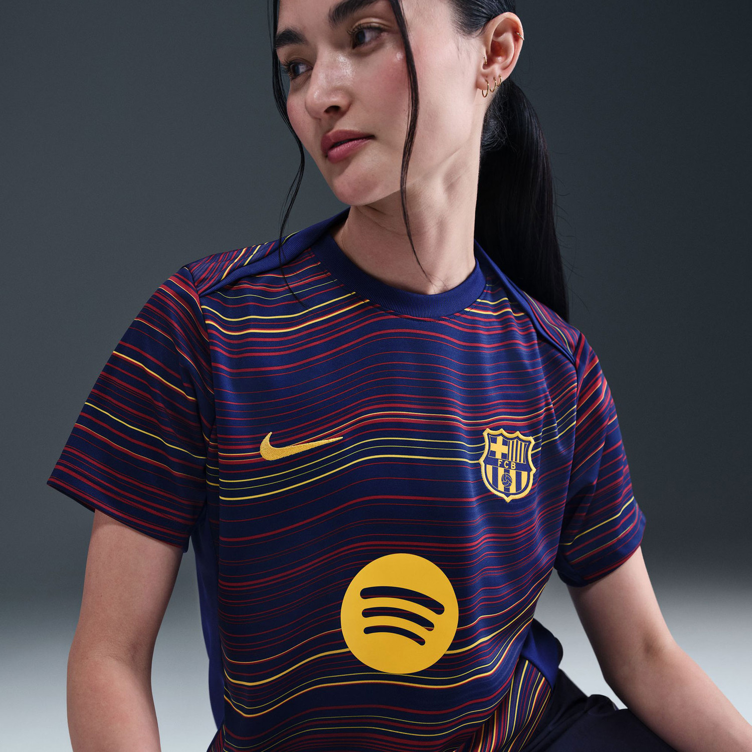 Nike FC Barcelona Pre-Match Trainingsset Dames