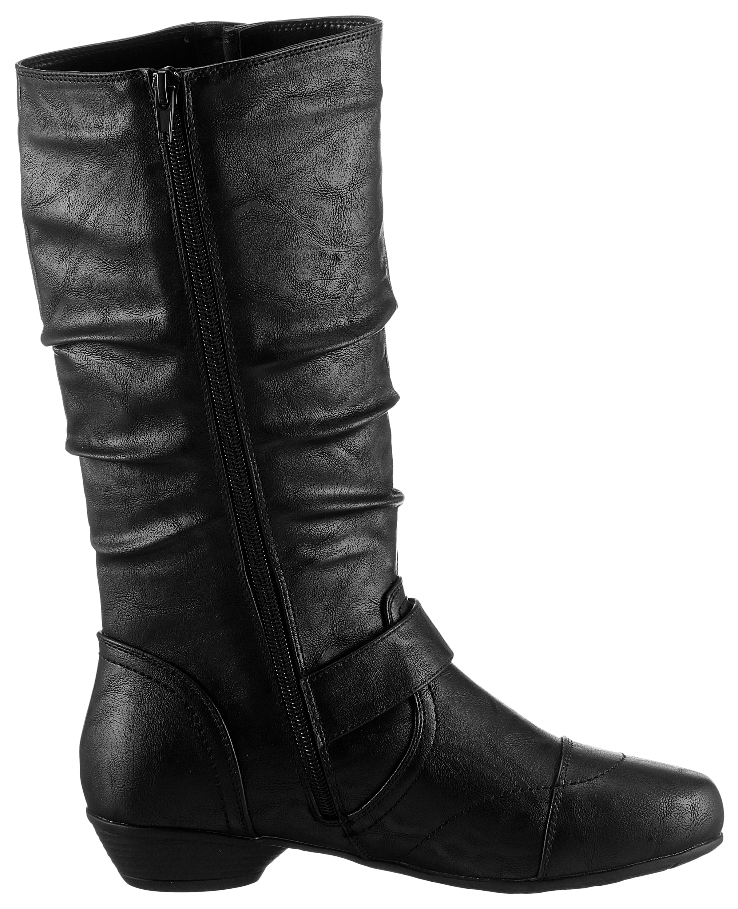 Aniston SHOES Stiefel  mit gerafftem Schaft - NEUE KOLLEKTION