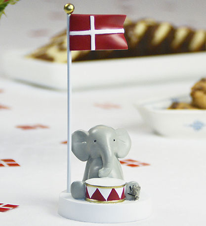 Kids by Friis Tischdekoration - Elefant m. Trommel