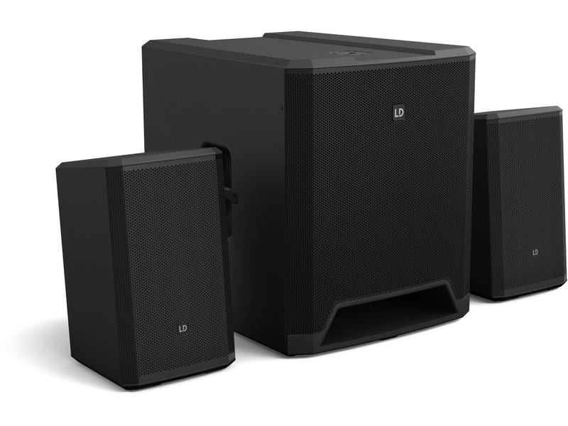 LD Systems PA-System DAVE 18 G4X Kompaktes, aktives 2.1-PA-System