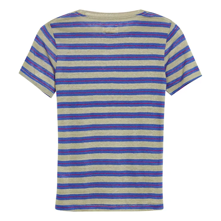 Bellerose T-shirt Mogo Lin | Bleu indigo