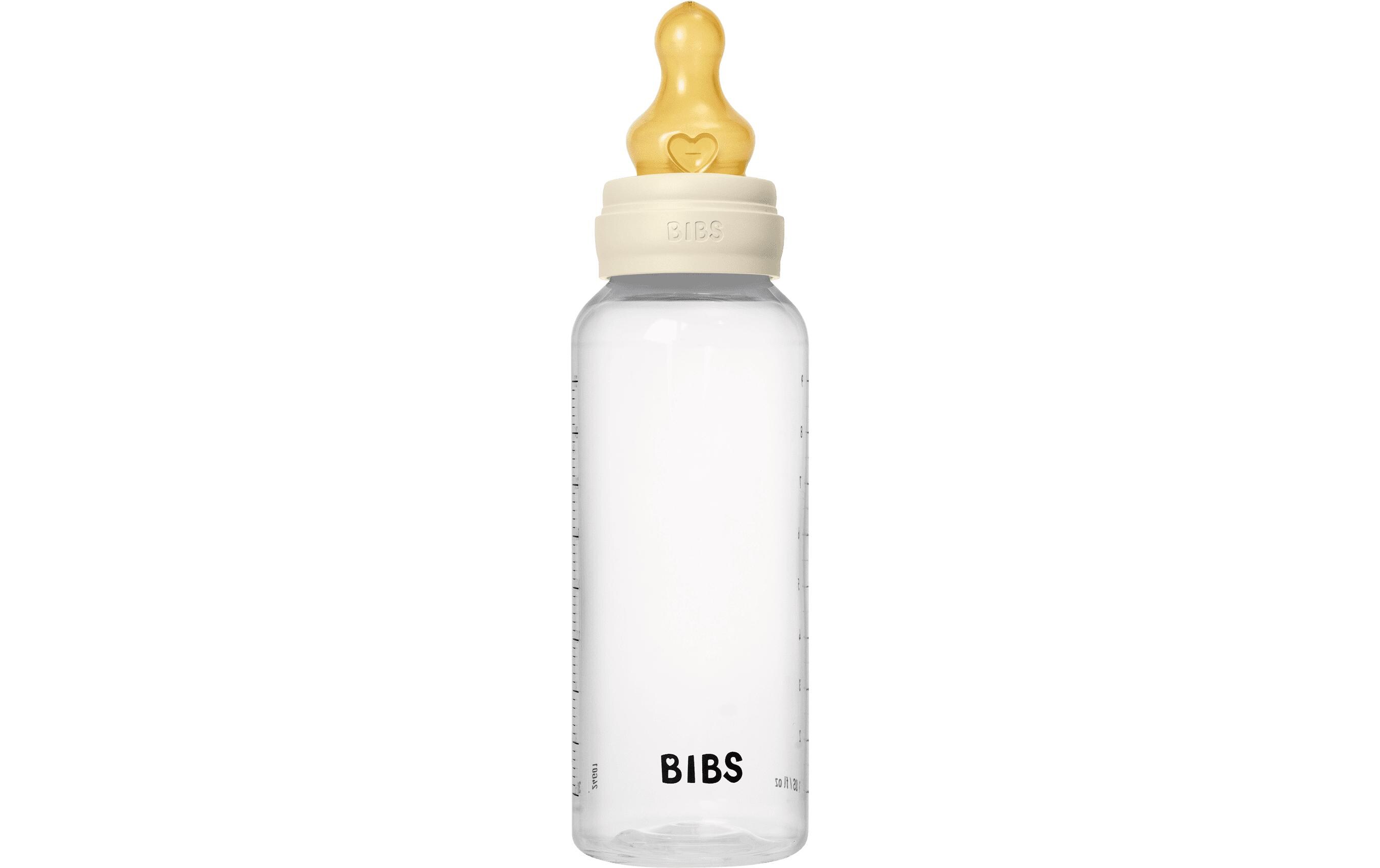 Baby Bottle Grow & Flow Set Latex 150 ml / 270 ml, IvoryVielseitige Babyflasche für Komfort und Sicherheit