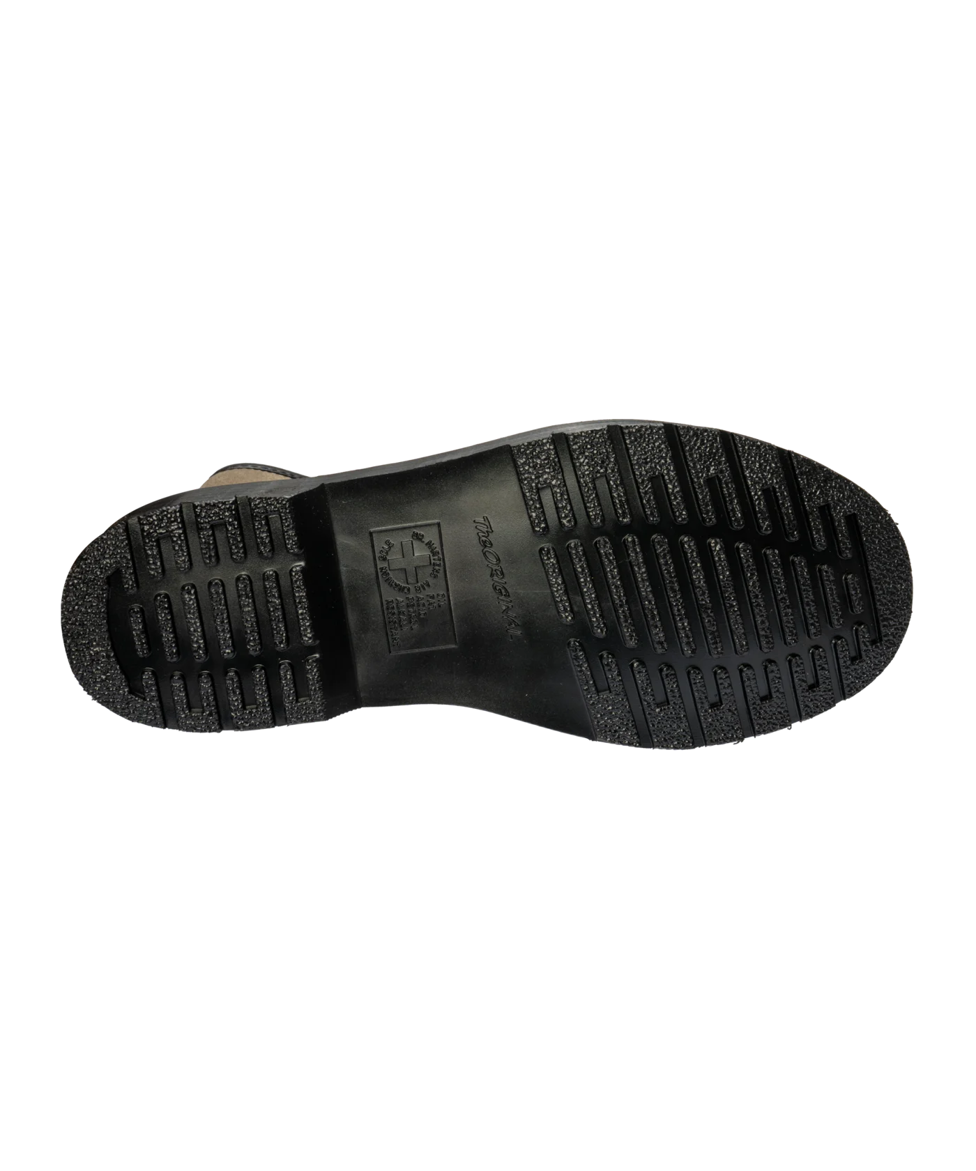Dr. Martens 1460 Milled Nubuck Nickel Grau