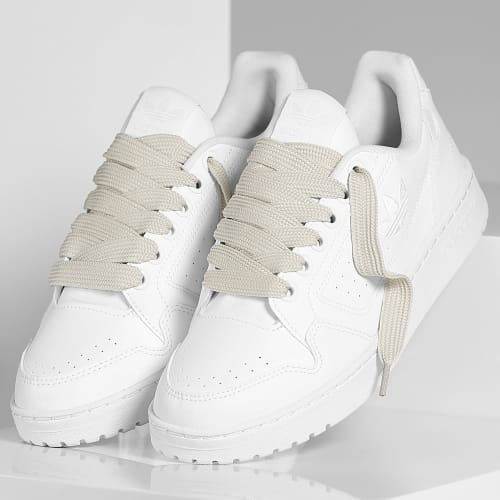 Baskets NY 90 Cloud White Core Black x Superlaced Gros Lacet Beige