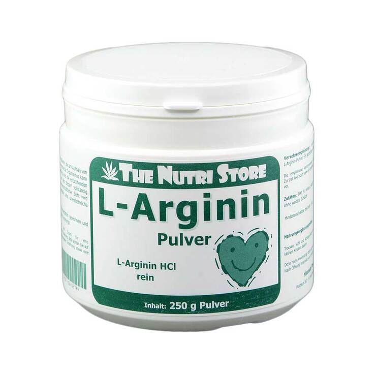 L-Arginin HCL rein Pulver, 250 g