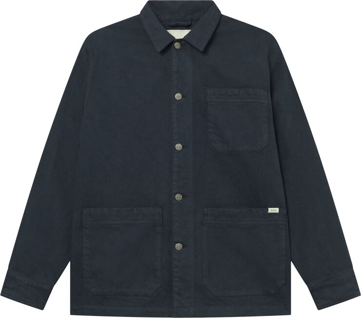 Forét ROWAN OVERSHIRT Washed black den