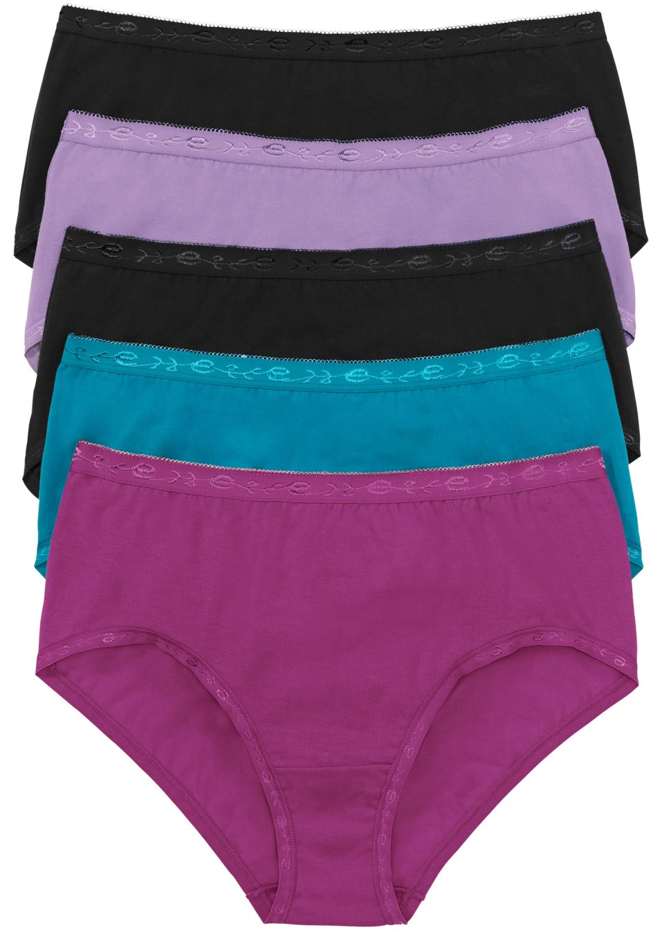 Lot de 5 maxi slips