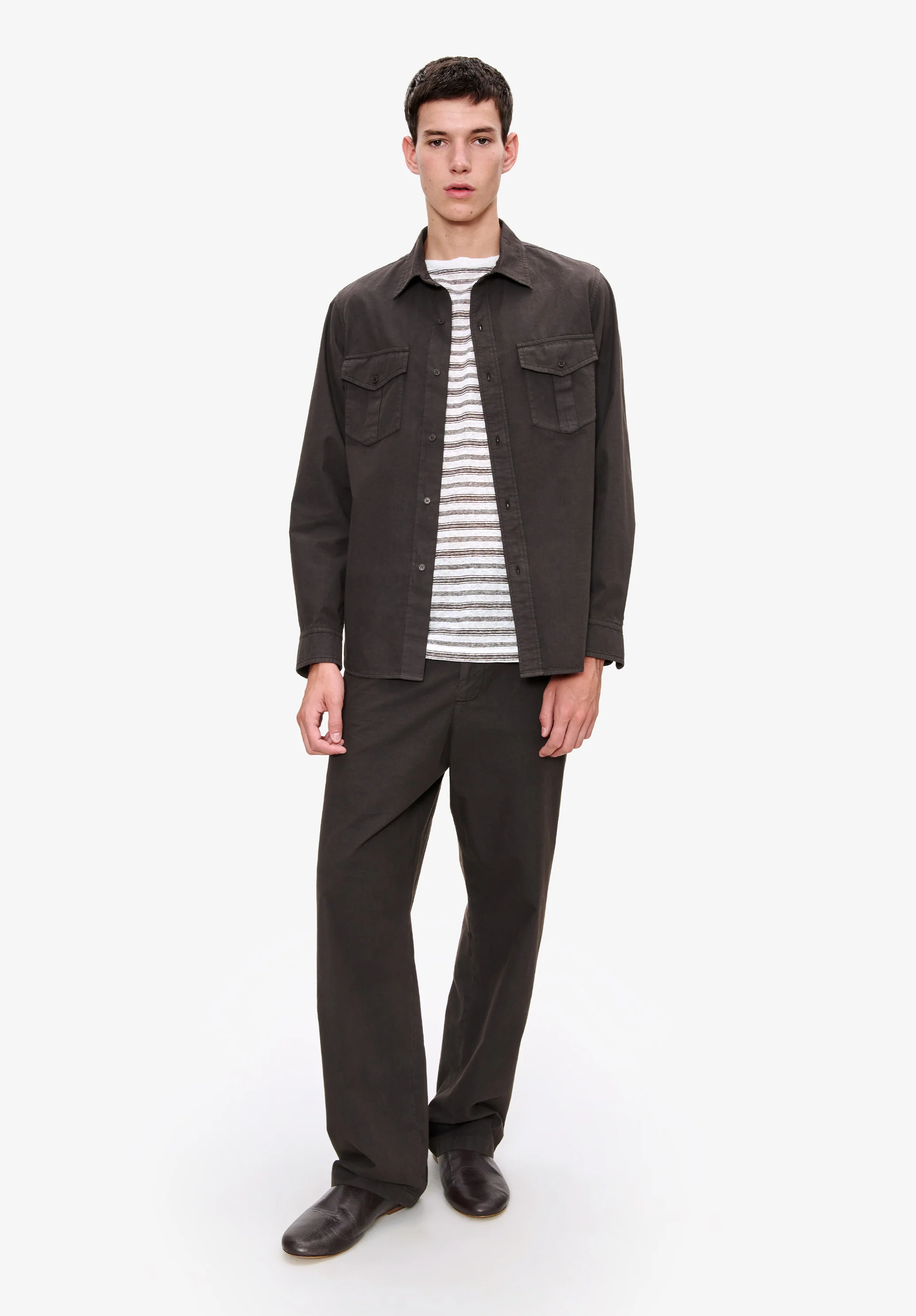 Chemise Warren - Marron fonce