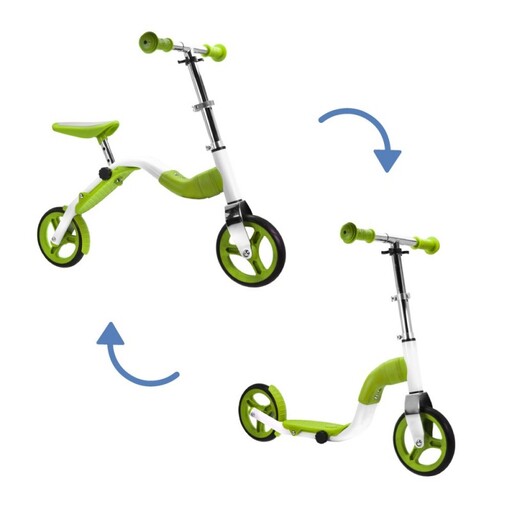 Scoobik Bestial Wolf Scooter e Bicicleta Conversível 2 em 1