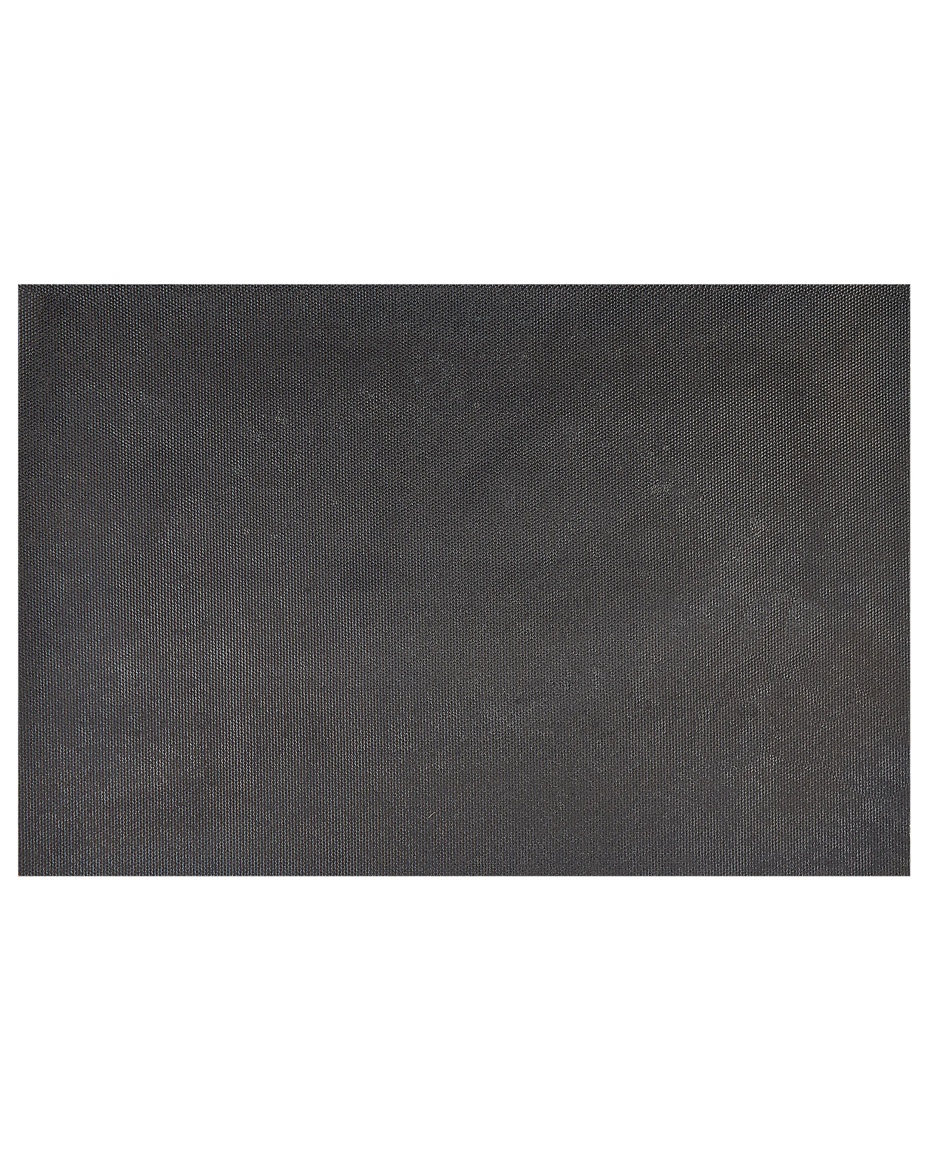 Deurmat FANSIPAN Zwart 40 x 60 cm Tekst Kokos