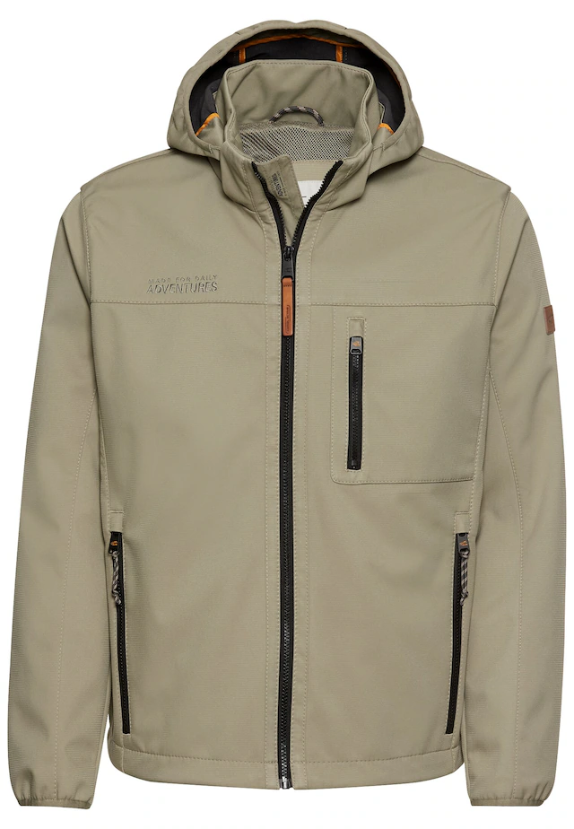 camel active Softshelljacke mit Kapuze mit Kapuze