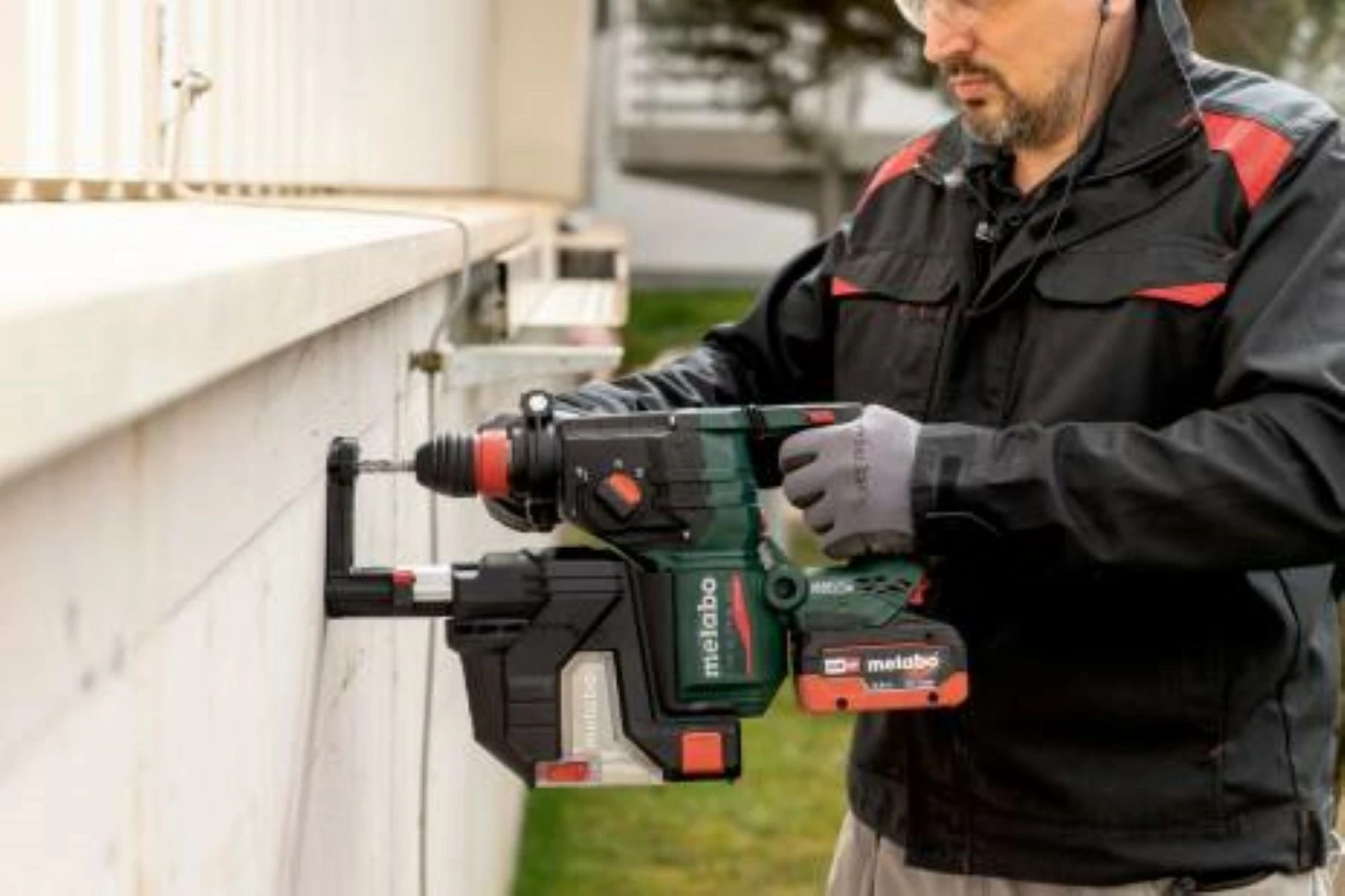 Metabo KH 18 LTX BL 28 Q 18V Li-ion Accu combihamer set (2x5.5Ah LiHD accu) in Metabox
