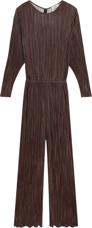 Mads Nørgaard - Copenhagen Luno Cava Jumpsuit AOP Brun multi