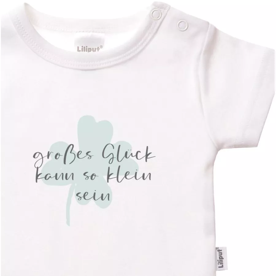 Liliput Shirtbody Glück weiß