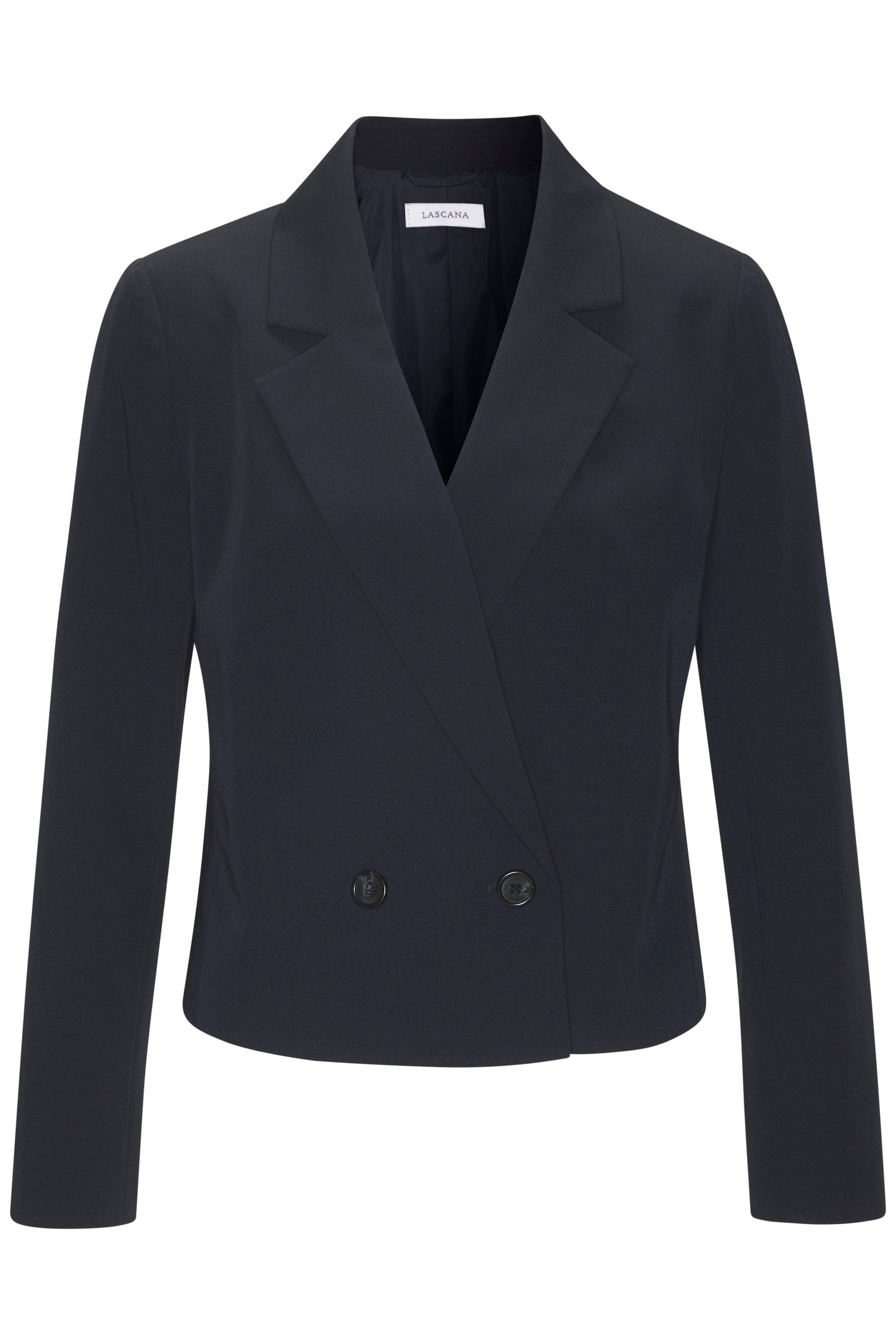 LASCANA Kurzblazer mit Knopf, Cropped-Blazer