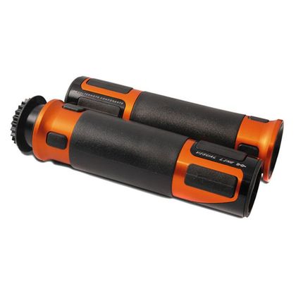 Poignées de guidon Valter Moto TOP GRIP Universel - Orange