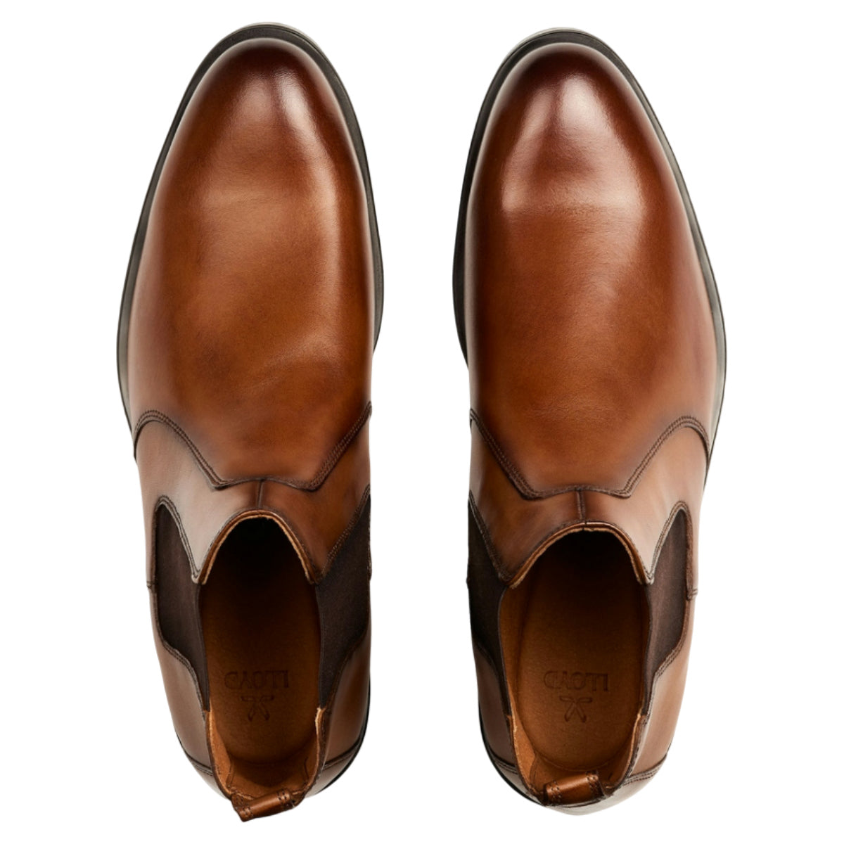 EEZY 315 korte støvler, herre, cognac brun