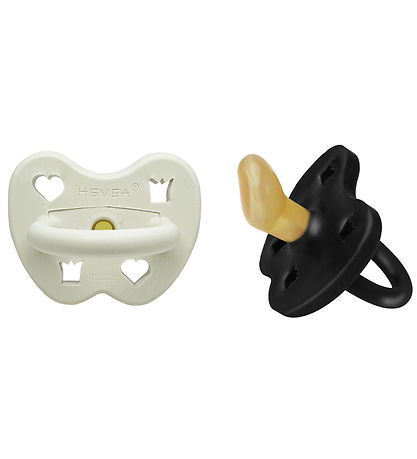 Hevea Schnuller - 3-36 Mt. - 2er-Pack - Naturgummi - Eisiger Fjo