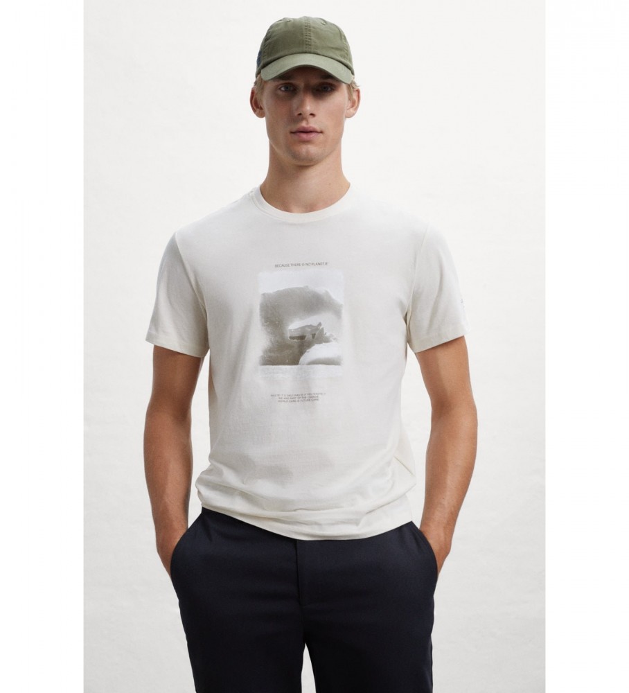 Camiseta bege ECOALF Zim