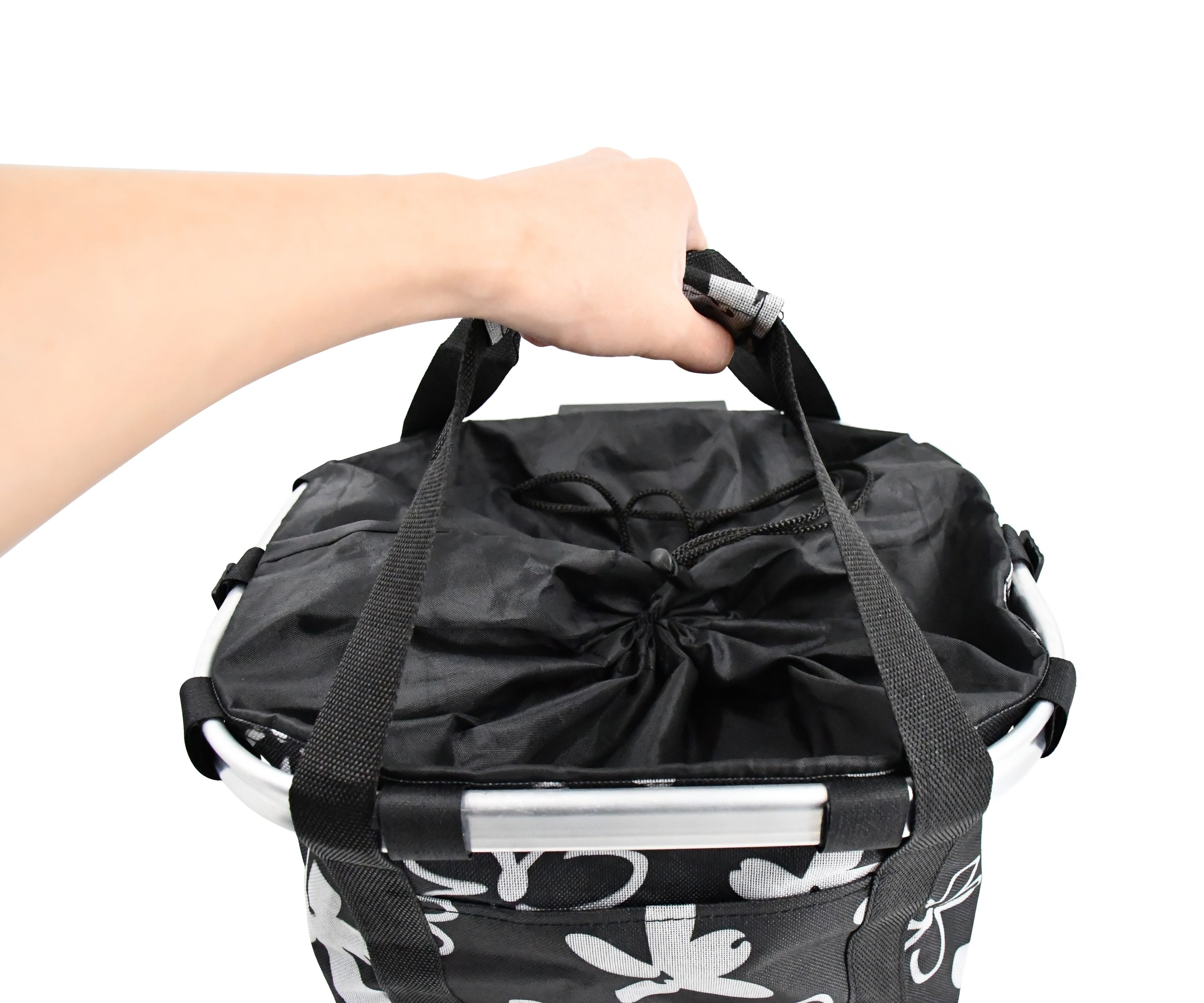Velokorb vorne faltbar 33 x 27 cm schwarz