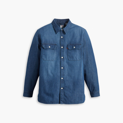 Levi's Jackson Worker Skjorte, Sterling Dark Wash, S