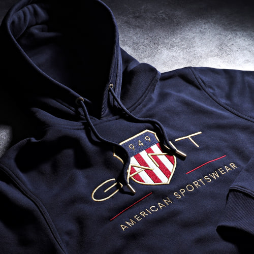 Sweat Capuche Archive Shield 2047056 Bleu Marine