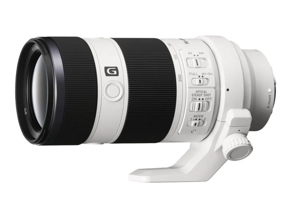 Sony SEL70200G - Telefoto zoom objektiv - 70 mm - 200 mm - f/4.0 G OSS - Sony E-mount - for Cinema Line; a VLOGCAM; a1; a1 II; a6700; a7 IV; a7C; a7C II; a7CR; a7R V; a7s III; a9 III
