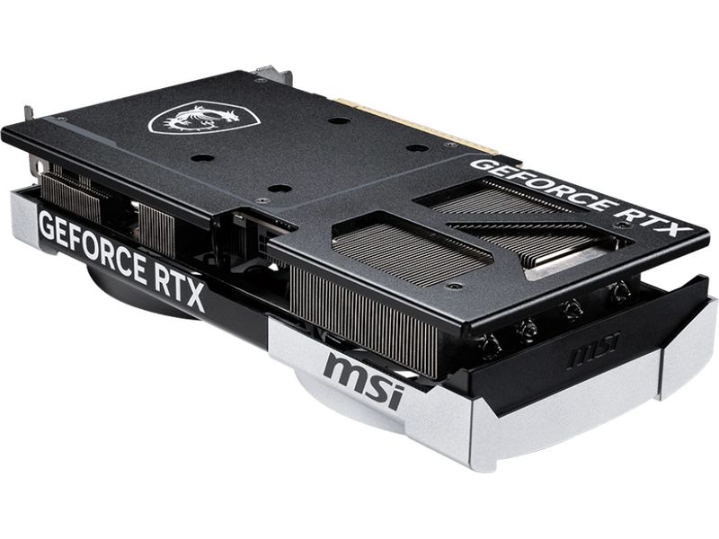 MSI Grafikkarte GeForce RTX 5070 VENTUS 2X OC 12 GB Gamer-Grafikkarte mit 12 GB GDDR7-Speicher, ermöglicht Auflösungen bis zu 8k