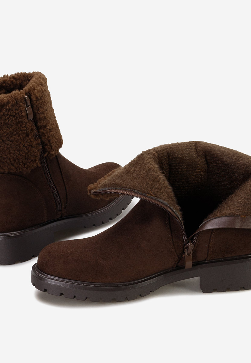 Bottines doublées femme bruns Lyora