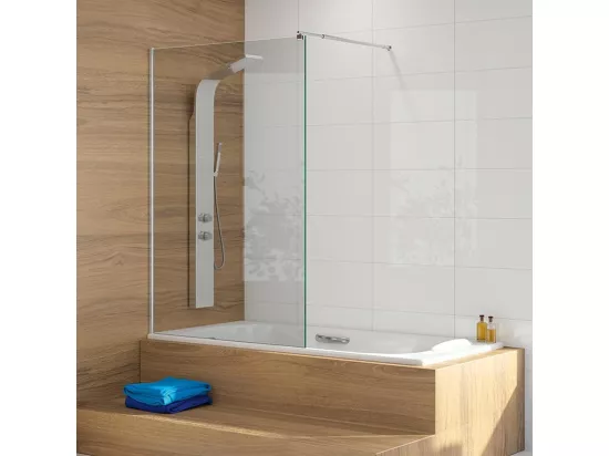 Pare-baignoire fixe S300 85 x 150 cm