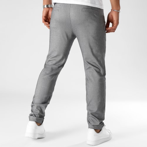 Pantalon Chino Regular 0237 Gris Chiné
