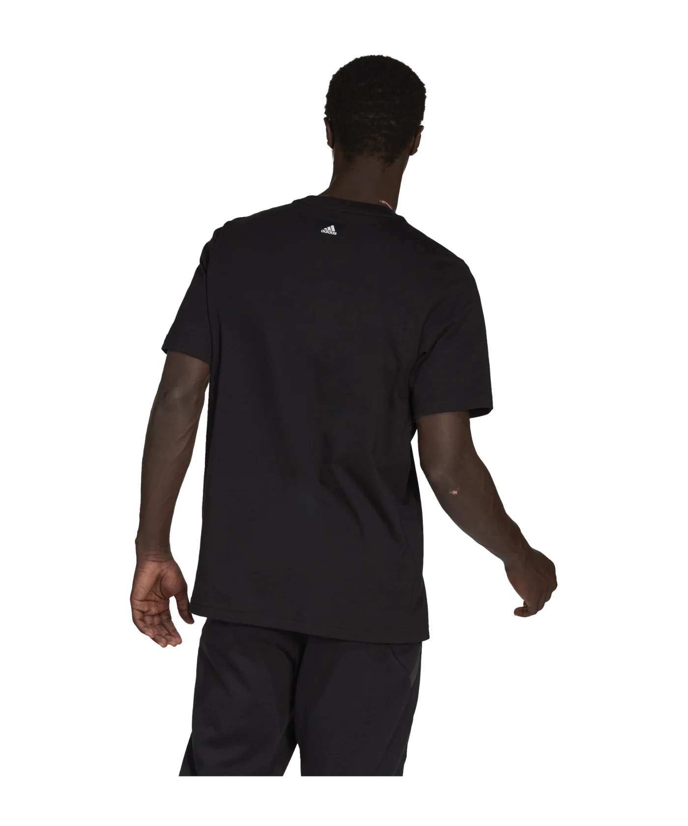 adidas 3BAR Future Icons T-Shirt Schwarz Orange