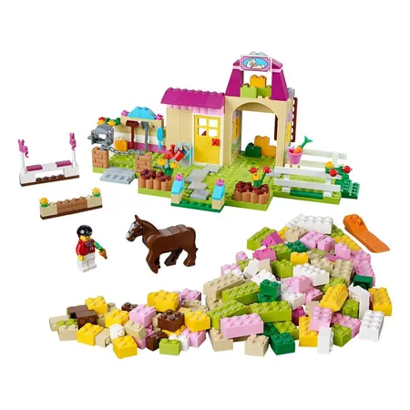 LEGO® Juniors 10674 Große Steinebox Ponyhof