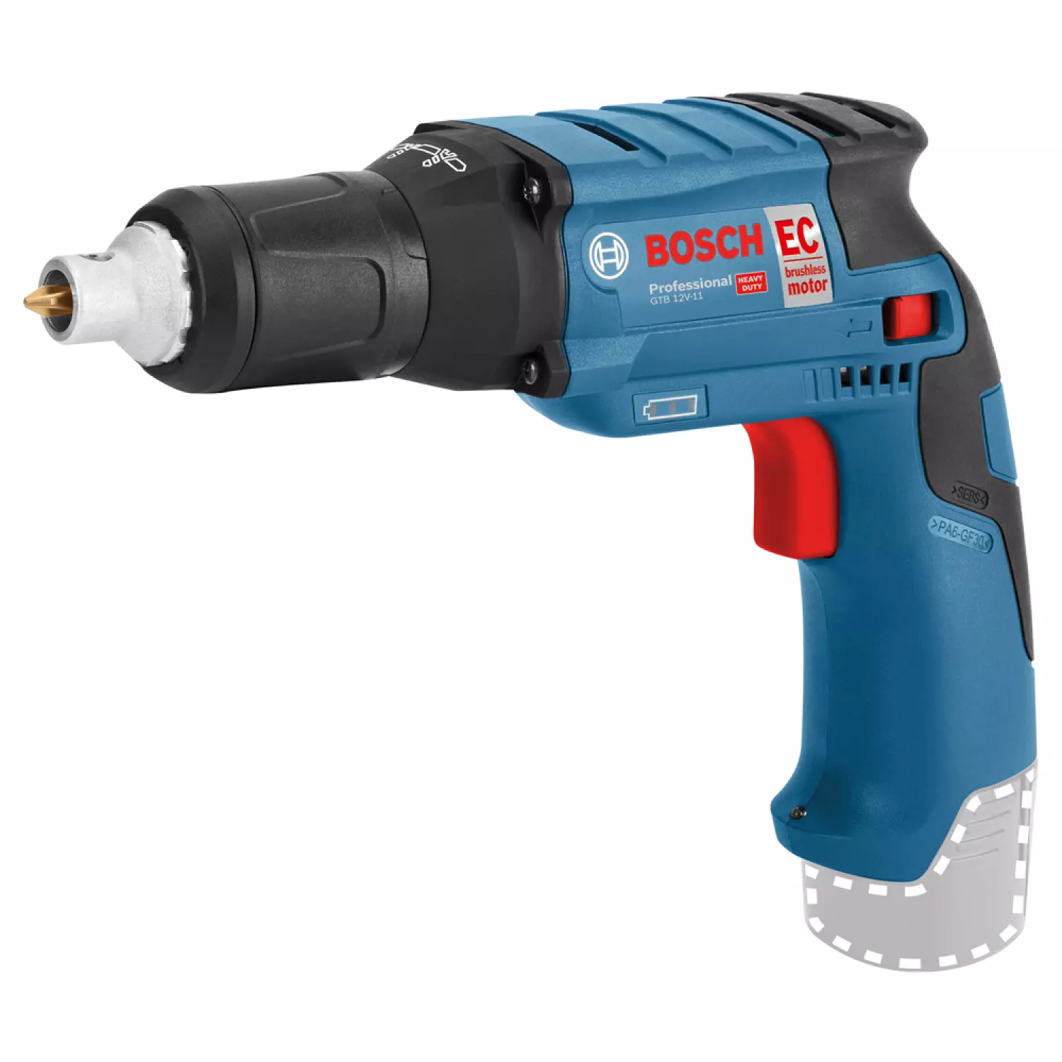 Bosch GTB 12V-11 TE 12V Li-Ion accu gipsschroefmachine body in L-Boxx - koolborstelloos