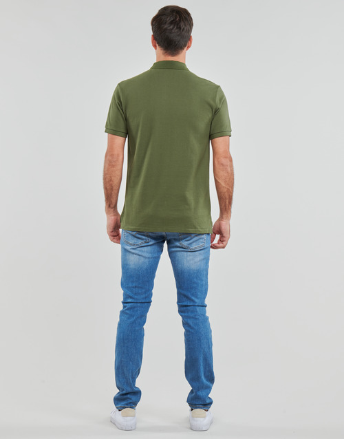 Polo Ralph Lauren - POLO COUPE DROITE EN COTON BASIC MESH Kaki