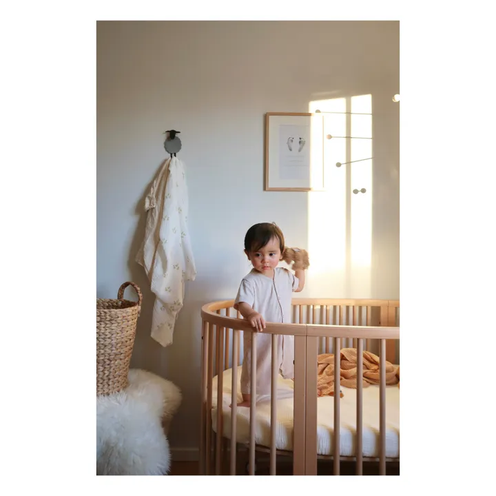 Soft Spot Drap-housse en coton bio 60x120 cm | Oat