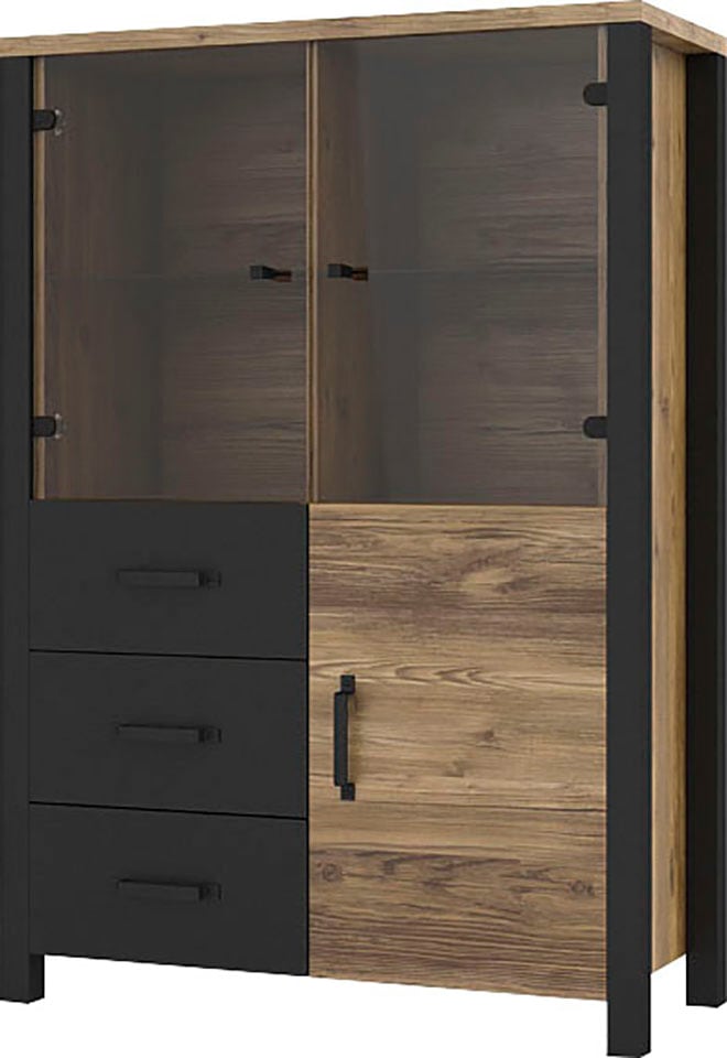 Home affaire Vitrine »Olin« Höhe 146 cm