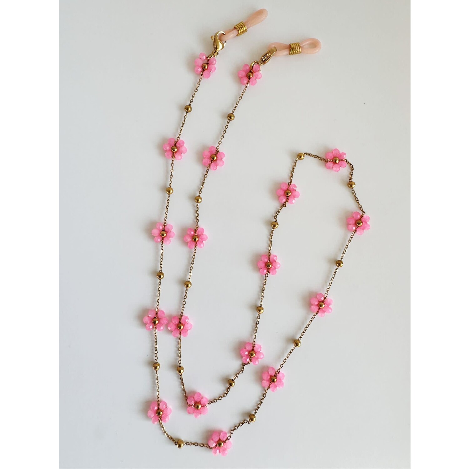 By Melo | Zonnebrilkoordje flower roze