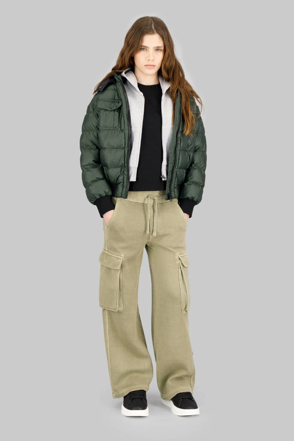 G-STAR loose cargo broek lichtgroen
