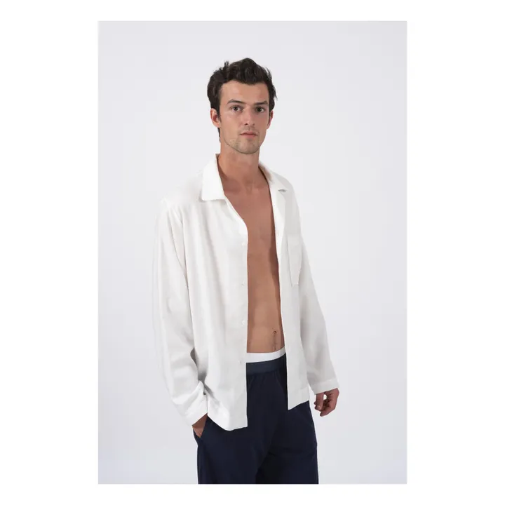 Talc Chemise de Pyjama Aragon | Ivoire