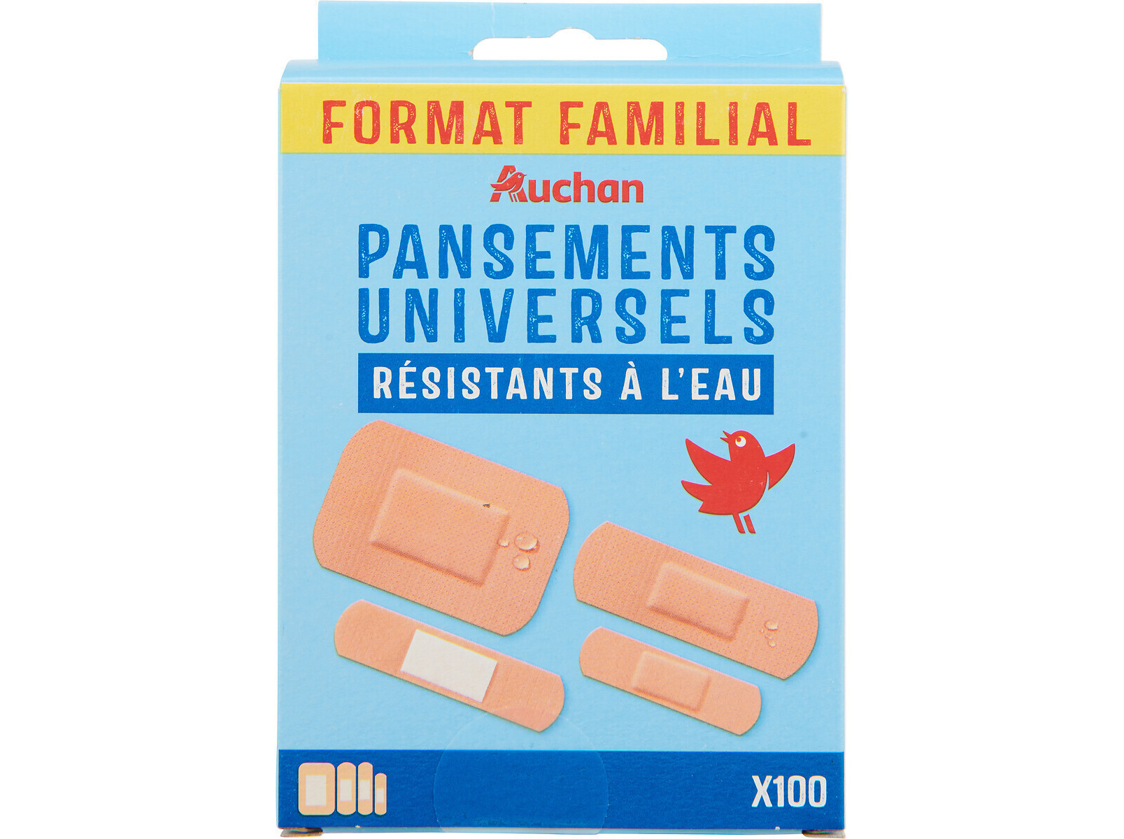 PENSOS AUCHAN MULTIUSOS 4 TAMANHOS 100UN
