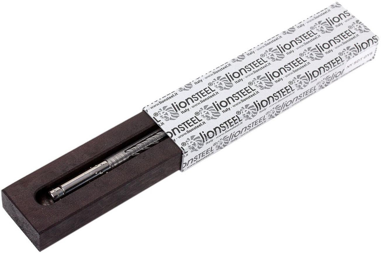 LionSteel Nyala Damascus Grey Shine pen NY-SDT-GYS