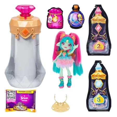 Magic Mixies Pixlings Puppe - Fee (aquamarin)